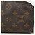 Louis Vuitton Monogram Pochette Tic Bag/Pouch Marrone - vista 9