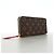 Louis Vuitton Monogram Portefeuille Clemence Long Wallet Fucsia - vista 2