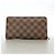 Louis Vuitton Damier Portemonnaie Zip Long Wallet in Ebene Damier ebene - vista 11