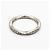 Chanel Camélia Bandring aus Platin mit Diamant - Ansicht 3