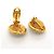Pendientes de círculo chapados en oro Chanel Dorado - vista 3