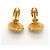 Pendientes de círculo chapados en oro Chanel Dorado - vista 7