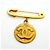 Spilla Chanel placcata oro D'oro - vista 5