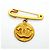 Spilla Chanel placcata oro D'oro - vista 6