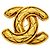 Broche Chanel Matelassé dorado