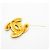 Broche Chanel Matelassé dorado - vista 6