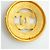 Colar Chanel Coco Mark Circle Dourado - vista 6