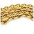 Colar Chanel Coco Mark Circle Dourado - vista 8
