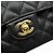Borsa a tracolla Chanel Classic Matelassé con catena Nero - vista 8