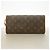 Borsa a tracolla Louis Vuitton Monogram Pochette Twin GM Marrone - vista 10