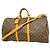 Louis Vuitton Boston Monogram Keepall Bandoulière 55 Marrone