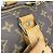 Louis Vuitton Boston Monogram Keepall Bandoulière 55 Marrone - vista 8