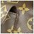 Bolso Partition Monogram Louis Vuitton Castaño - vista 9