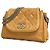 Borsa a tracolla Chanel Matelassé con catena Marrone chiaro