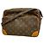 Bolso de hombro Nile Monogram Louis Vuitton Castaño