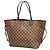 Borsa Tote Louis Vuitton Damier Neverfull MM Damier ebene