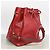 Noe Borsa a tracolla Louis Vuitton Epi Petit Noé Rosso - vista 2