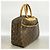 Borsa Louis Vuitton Monogram Deauville Marrone - vista 2
