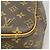 Borsa Louis Vuitton Monogram Deauville Marrone - vista 6