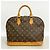 Louis Vuitton Alma Monogram Handtasche Braun - Ansicht 10