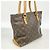 Borsa Tote Cabas Piano Monogram Louis Vuitton Marrone - vista 2