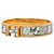 Bracciale Hermès Clic H PM in smalto blu Narrow Dans Les Nuages - vista 2