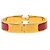 Hermès Clic H Armband PM schmal, rotes Emaille - Ansicht 3
