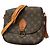 Borsa a tracolla Louis Vuitton Monogram Saint Cloud GM Marrone