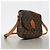 Borsa a tracolla Louis Vuitton Monogram Saint Cloud GM Marrone - vista 2
