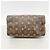 Borsa Louis Vuitton Monogram Speedy Bandoulière 25 Marrone - vista 3