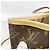 Bolso Tote Louis Vuitton Monogram Neverfull MM Castaño - vista 9