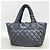 Borsa Tote Chanel Coco Cocoon in nylon Nero - vista 10