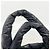 Borsa Tote Chanel Coco Cocoon in nylon Nero - vista 6
