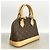 Louis Vuitton Alma BB Monogram Handtasche Braun - Ansicht 2