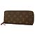 Louis Vuitton Monogram Portefeuille Clemence Long Wallet Fuschia
