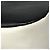 Chanel Bicolor Schultertasche aus Lammleder Schwarz Weiß - Ansicht 7