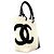 Chanel Cambon Tote Bag aus Lammleder Weiß - Ansicht 2
