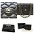 Chanel Matelassé Lammleder Double Flap Schultertasche mit Kette Schwarz - Ansicht 10
