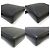 Borsa a tracolla Louis Vuitton Taiga Anton Pochette Nero - vista 4