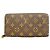 Cartera Zippy Monogram Louis Vuitton Fucsia