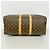 Louis Vuitton Boston Monogram Keepall 45 Marrom - vista 3