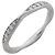 Anello Chanel Camélia in platino con diamante