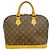 Louis Vuitton Alma Monogram Handtasche M51130 Braun