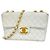 Sac à épaule Chanel blanc