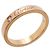Cartier C de Ring in 18K Roségold mit Diamant