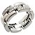 Cartier Maillon Panthère Ring mit 3 Reihen Diamanten