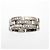 Cartier Maillon Panthère Ring mit 3 Reihen Diamanten - Ansicht 2