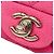 Borsa a tracolla Chanel Matelassé con catena Rosa - vista 11