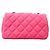 Borsa a tracolla Chanel Matelassé con catena Rosa - vista 12