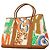 Hermès Hermes Garden PM Electric Tote Bag Mehrfarben Golden